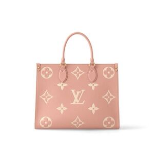 Louis Vuitton Blush Pink on the go Monogram